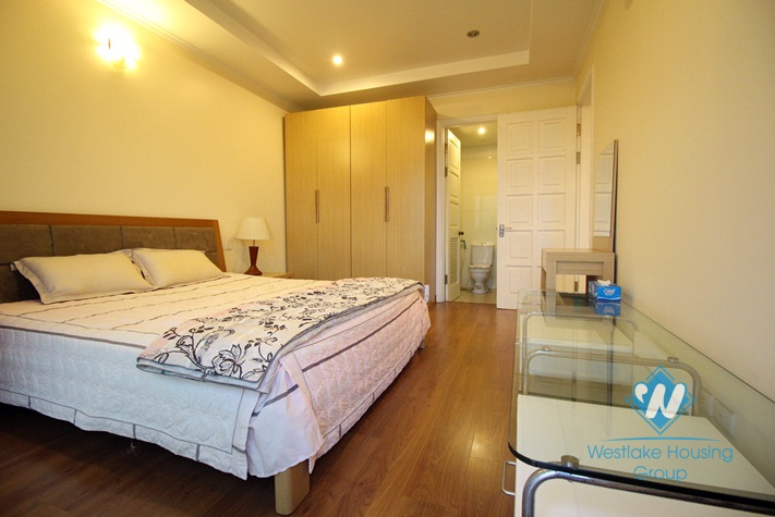 Bright and Fully Furnished Three Bedrooms Apartment for Rent in Ciputra Area